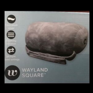 Wayland Square Neck and Lumbar Massage Cushion NEW/Sealed